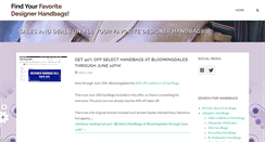 Desktop Screenshot of favoritedesignerhandbags.com